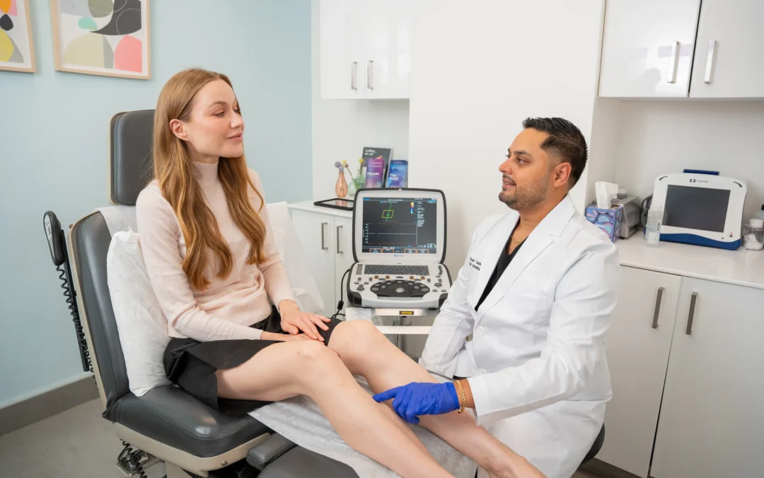 Who evaluates vein conditions at Vein Treatment Clinic in Stamford? Meet the vein doctor